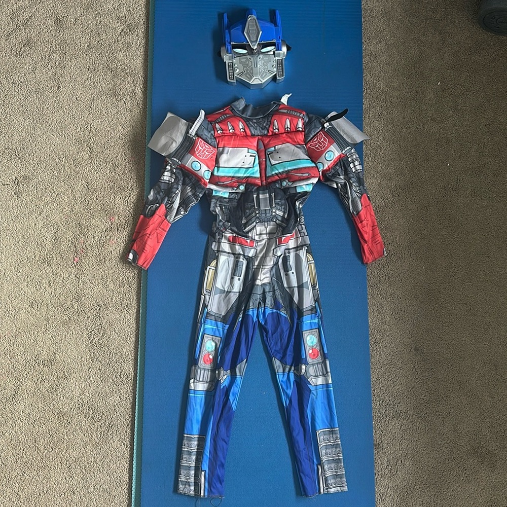 Optimus Prime Transformer Costume